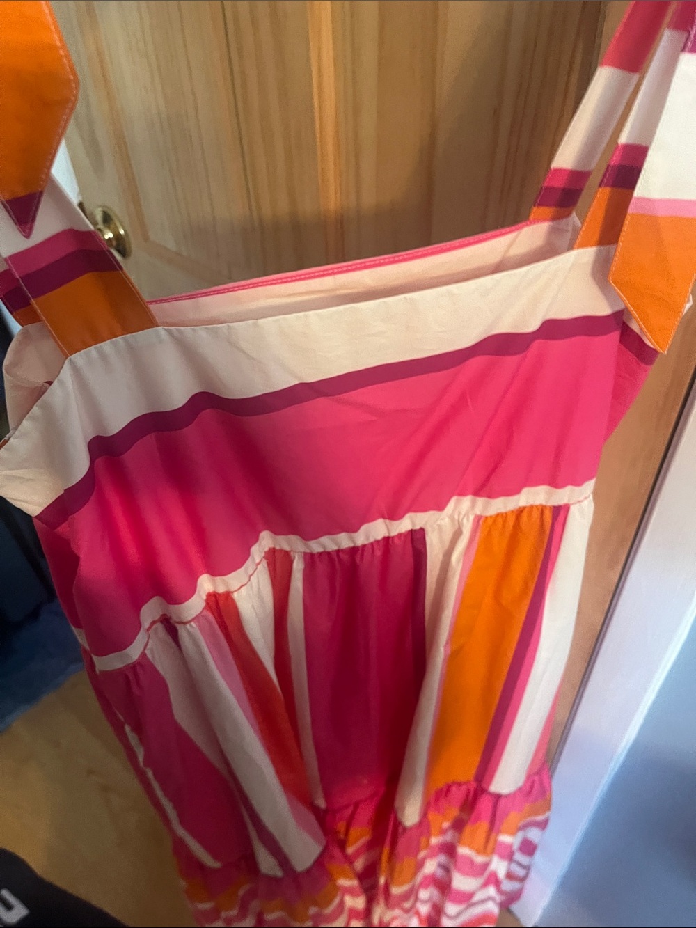 Colorful Striped Maxi Dress - Picture 6 of 6